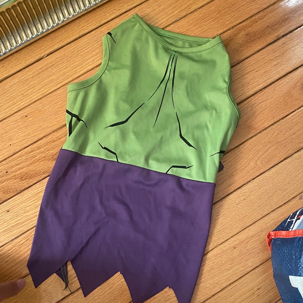 Avengers HULK Superhero dog Costume